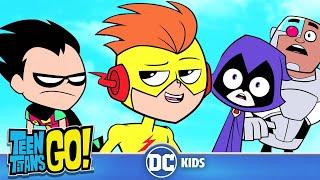 Teen Titans Go Россия  Лучшие моменты с Кид Флешем  DC Kids