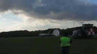 Fast Taxy & Parachute check for XH558.