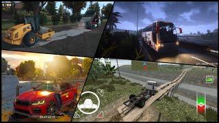 Driving Games NEWS - Driving School Sim 2024 New Bus Game Construction Sim 4 ES Truck Sim ID