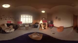 Experience a real house fire through 360 video  Escape My House