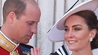 William & Kate Cant Put Troubled Marriage Rumors To Rest At Trooping The Colour