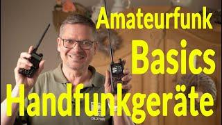 Amateurfunk Basics - Handfunkgeraete Krasser Gegensatz Baofeng UV-R5 und Kenwood TH-D74