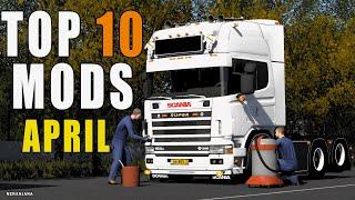 TOP 10 ETS2 MODS - APRIL 2024  Euro Truck Simulator 2 Mods