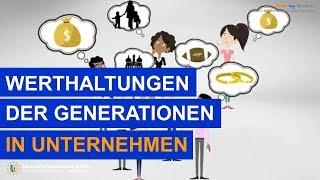 Wertvorstellungen & -haltungen der unterschiedlichen Generationen in Unternehmen