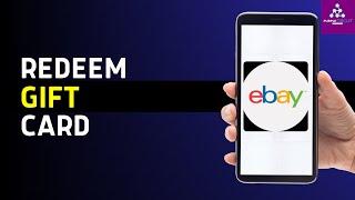 How To Redeem Ebay Gift Card 2024