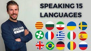 ITALIAN POLYGLOT SPEAKING 15 LANGUAGES  2023 edition