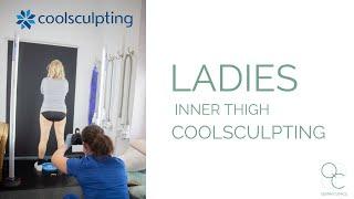 Ladies Inner Thigh CoolSculpting at Quinn Clinics Bristol