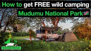 How to get FREE wild camping in Mudumu National Park  Namibia  Ep07