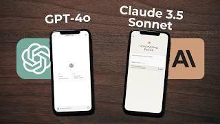 Claude 3.5 Sonnet vs GPT-4o Side-by-Side Tests