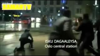 Somali gang fight outside Oslo central station
