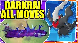 DARKRAI NEW SPEEDSTER ALL MOVES LEAKED  Pokemon Unite