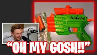 Solidarity REACTS To Fan Who Bought His Charity NERF GUN