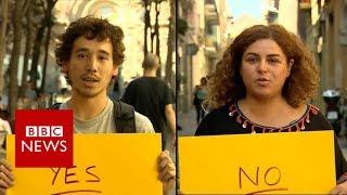Catalan referendum Yes or No? - BBC News