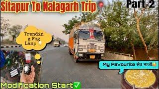 Best Fog LampInstalled In Truck  Sitapur To Nalagarh Trip Part-2 Truck Modification