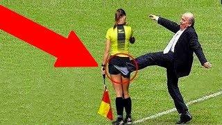 10 FUNNY MOMENTS WITH REFEREES IN SPORTS