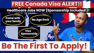 Free Canada Visa Alert Care Assistant Home Support Worker Nurse Jobs with sponsorship. APPLY NOW