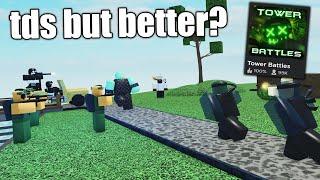 TOWER BATTLES UPDATE.. NEW TOWER  ROBLOX