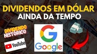 AGORA É OFICIAL GOOGLE ANUNCIA SEU PRIMEIRO DIVIDENDO TRIMESTRAL - ANÁLISE COMPLETA DO GOOGLE