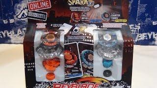 Beyblade Metal Fury Spark FX Befall the Ripper 2-pack Evil Befall UW145EWD & Counter Tempo 130RS