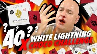 40X White Lightning Chocolate Challenge  WORLD RECORDS