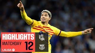 Highlights Real Sociedad vs FC Barcelona 0-1