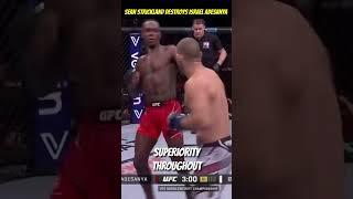 Sean Strickland Destroys Israel Adesanya