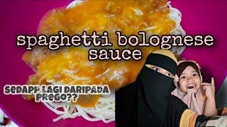 Mudah dan senang spaghetti bolognese sauce  kegemaran keluarga Pasti bertambah bila makan