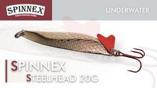 Spinnex  Steelhead2-20g - Underwater Lure Action