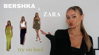 SUMMER HAUL  new in BERSHKA and ZARA  april may 2024