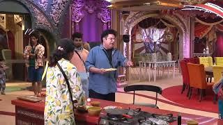 Sajid gets angry at Gori for giving the food to others secretly  Bigg Boss  Colors