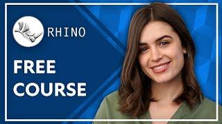 Free Rhino Course for Beginners 3D Design Tutorial