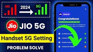 Jio handset 5g setting problem  Check your 5g setting jio problem  jio unlimited 5G activate kare