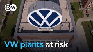 VW plants under threat  DW News