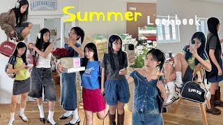 summer lookbookִ‧₊˚소장각 여름 옷 이번 여름 입고 싶은 트렌디하고 귀여운••⭐️ 이벤트와 할인까지