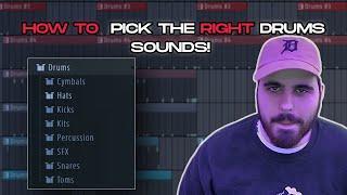 The SECRET Sauce For Picking The Right Drum Sounds  FL Studio Tutorial