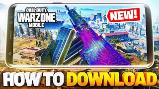 How To DOWNLOAD and PLAY Warzone Mobile NEW