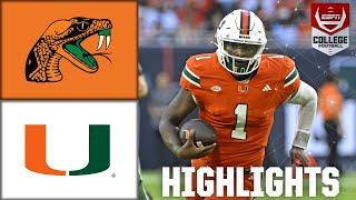 Florida A&M Rattlers vs. Miami Hurricanes  Full Game Highlights  ESPN College Football