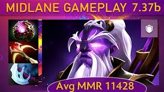 ⭐ 7.37b mini Void Spirit K+A-D - 29 KP - 69% Mid Gameplay - Dota 2 Top MMR