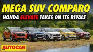 Honda Elevate vs Kia Seltos vs Hyundai Creta vs Maruti Grand Vitara vs VW Taigun  Autocar India