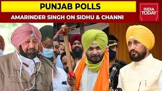 Who Can Be A Better CM Navjot Sidhu Or Charanjit Channi? Captain Amarinder Singh Responds