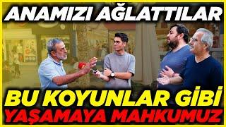 BU KOYUNLAR GİBİ SÜRÜNMEYE MAHKUMUZ  Sokak Röportajları