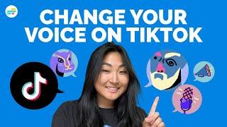 How to Use the TikTok Voice Change Filter Jessie and Deep Text to Speech Effects