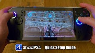 ShadPS4 Setup Guide - PS4 Emulation is getting good