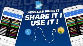 How to Share and Use Pixellab Presets plp file