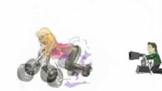 Female Tf.  Girl transforms into Car  Animation