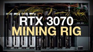 Hey Look Another Octominer Mining Rig 8 x FHR 3070 Build
