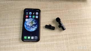 How to use Y22 MIC ? Wireless Mic for iPhone 13?