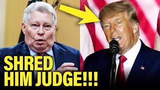 Top GOP Judge TEARS INTO Trump in MUST SEE TAKEDOWN