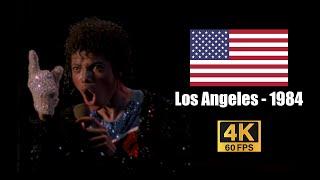 Michael Jackson  Billie Jean - Live in Los Angeles 1984 4K