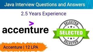 Accenture Java Interview Questions and Answers  Accenture Interview  Accenture